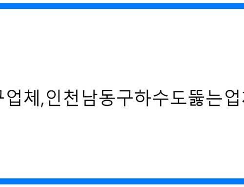 인천남동구하수구업체,인천남동구하수도뚫는업체010-3084-0089: 완벽 해결!