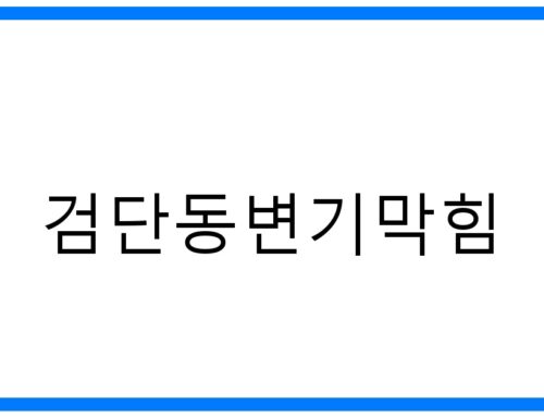 검단동변기막힘 해결사! 꽉 막힌 변기 뚫는 완벽 가이드