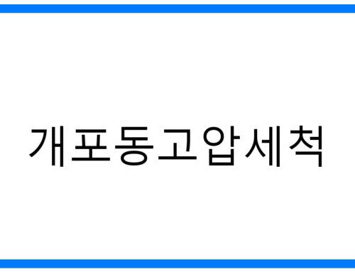 개포동고압세척: 묵은 때 완벽 제거! 숨겨진 광채를 찾다