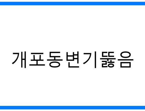 개포동변기뚫음🚽 완벽 해결! 막힘 원인부터 예방까지