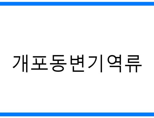개포동변기역류🚨긴급! 원인부터 해결까지 완벽 가이드