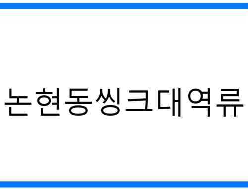 논현동 씽크대 역류? 긴급 해결 및 완벽 예방!