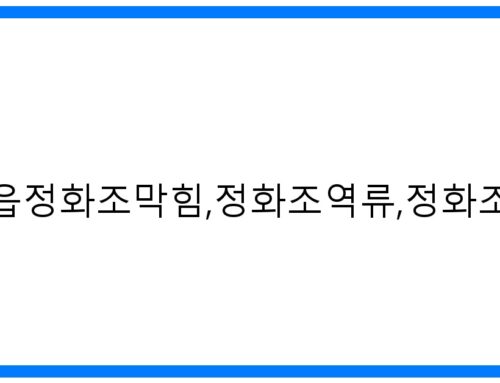 청북읍정화조막힘,정화조역류,정화조뚫음: 문제 해결을 위한 모든 정보
