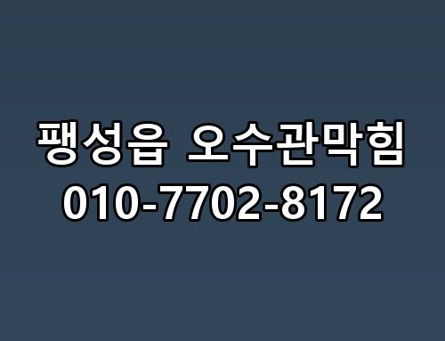 팽성읍 오수관막힘 010-7702-8172 생각보다 복잡하더라고요