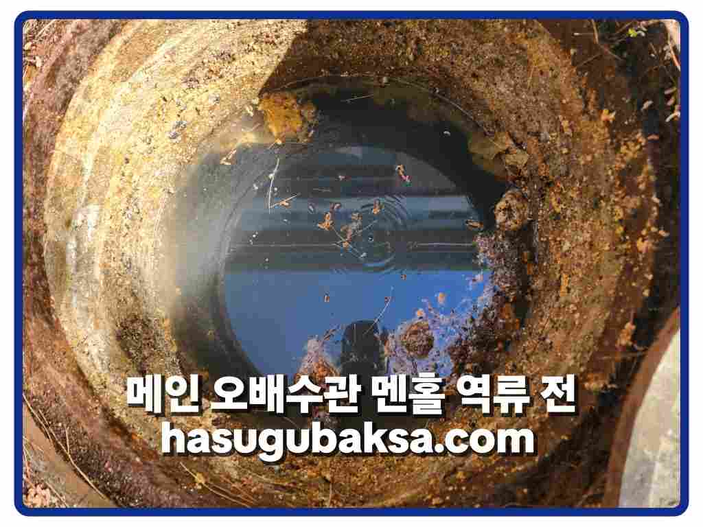 시흥정화조막힘_작업전