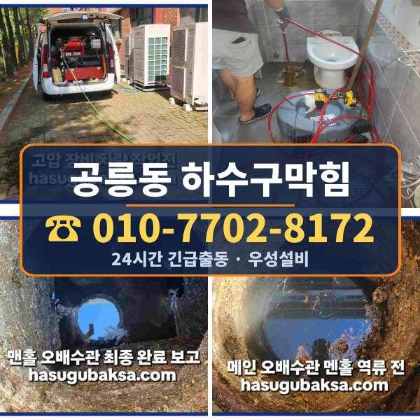 공릉동 하수구막힘