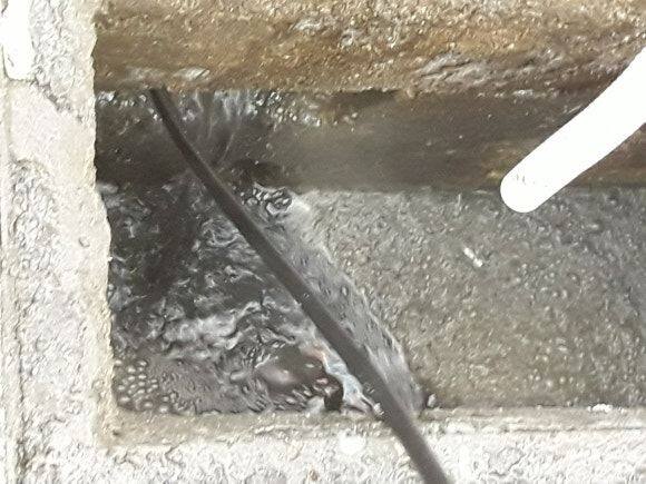 동두천  빗물받이 고압세척