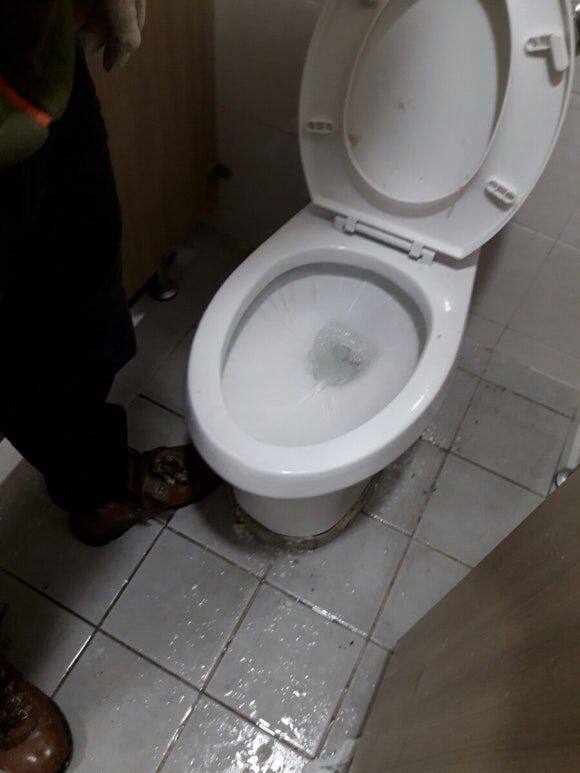 포천 통수 후 물 내림 확인